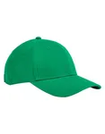 Beechfield Casquette 6 panneaux en Coton Bio pour enfant, Black One Size, CB821B – Kelly Green