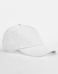 Beechfield Bio-Baumwolle 5-Panel Kappe, Black One Size, CB825 – White