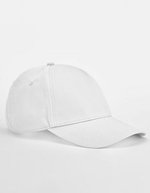 Beechfield Bio-Baumwolle 5-Panel Kappe, Black One Size, CB825 – Blanc