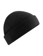 Organic Cotton Fisherman Beanie – Noir