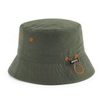 Beechfield Nachhaltiger Bucket Hat aus Recycling-Polyester, Midnight Camo L/XL, CB84R – Bild 4