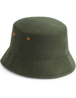 Beechfield Nachhaltiger Bucket Hat aus Recycling-Polyester – Olive Green
