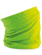 Beechfield Morf® Geometric Schlauchschal aus Polyester, Geo Blue One Size, CB904 – Geo Lime