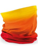Beechfield Morf® Ombré Schlauchschal aus Polyester – Sunset Reds