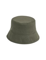 Organic Cotton Bucket Hat – Olive Green