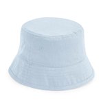 Beechfield Bio-Baumwoll Bucket Hat mit UV-Schutz, Navy M/L (7-12 Jahre), CB90NB – Bild 3