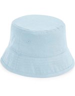 Beechfield Bio-Baumwoll Bucket Hat mit UV-Schutz, Navy M/L (7-12 Jahre), CB90NB – Powder Blue