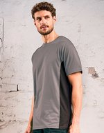 Unisex Contrast-T – Acier Gris/Anthracite (Uni)