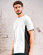 Unisex Contrast-T – Blanc/Anthracite (Uni)