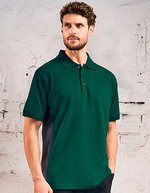 Unisex Contrast Polo – Foret/Anthracite (Uni)