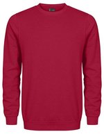 EXCD by Promodoro EXCD Sweatshirt mit VORTEX® Technologie, Black XS, CD5077 – Granat