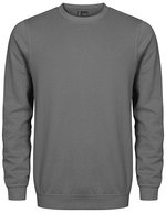 EXCD by Promodoro EXCD Sweatshirt mit VORTEX® Technologie, Black XS, CD5077 – Steel Grey