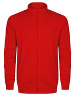 EXCD by Promodoro Sweatjacke VORTEX® Baumwolle-Polyester für Herren – Fire Red