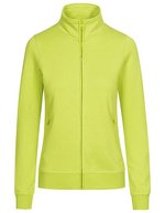 EXCD by Promodoro Women´s Sweatjacket White S (CD5275) – Apple Green