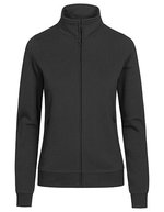 EXCD by Promodoro Women´s Sweatjacket White S (CD5275) – Charcoal (Solid)