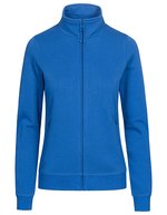 EXCD by Promodoro Women´s Sweatjacket White S (CD5275) – Cobalt Blue