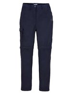 Craghoppers Expert Cargohose mit abnehmbaren Hosenbeinen für Damen, Black 8(34)/28, CEJ006 – Dark Navy