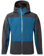 Craghoppers Expert Wasserdichte Outdoor-Jacke mit AquaDry-Stretch, Carbon Grey/Black XS, CEW004 – Poseidon Blue/Dark Navy