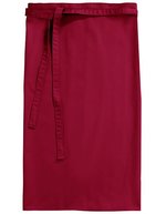 CG Workwear Bistro Schürze Roma 80 aus Bio-Baumwolle – Cherry
