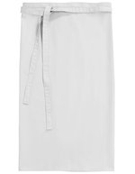 CG Workwear Bistro Schürze Roma 80 aus Bio-Baumwolle – Cool Grey