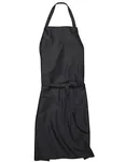 CG Workwear Apron Verona 90 made of Organic Cotton, Black 90 x 75 cm, CGW0131 – Raven