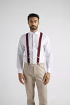 Clip On Trousers Braces/Suspenders Godella – Black