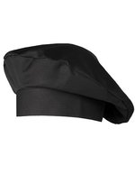 CG Workwear Nachhaltige Chefsmütze Fano GreeNature – Black