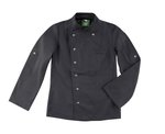 CG Workwear Nachhaltige Damen Kochjacke Turin GreeNature, Black 34, CGW03105 – Bild 4