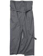CG Workwear Schürze Slit Apron Milano 100x100 cm, Black 100 x 100 cm, CGW110 – Elefant