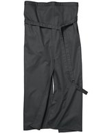 CG Workwear Schürze Slit Apron Milano 100x100 cm, Black 100 x 100 cm, CGW110 – Lava