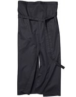 CG Workwear Schürze Slit Apron Milano 100x100 cm, Black 100 x 100 cm, CGW110 – Raven