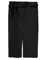 CG Workwear Milano Schürze mit Gehschlitz 80x100 cm – Black