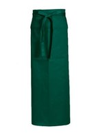 CG Workwear Milano Schürze mit Gehschlitz 80x100 cm – Bottle Green