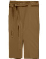 CG Workwear Milano Schürze mit Gehschlitz 80x100 cm – Caramel