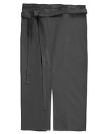 CG Workwear Milano Schürze mit Gehschlitz 80x100 cm, Black 80 x 100 cm, CGW111 – Lava