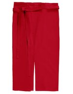 CG Workwear Milano Schürze mit Gehschlitz 80x100 cm, Black 80 x 100 cm, CGW111 – Rosso