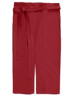 CG Workwear Milano Schürze mit Gehschlitz 80x100 cm, Black 80 x 100 cm, CGW111 – Regency Rosso