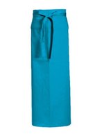 CG Workwear Milano Schürze mit Gehschlitz 80x100 cm, Black 80 x 100 cm, CGW111 – Turchese
