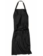 CG Workwear Latzschürze Verona Bag mit Tasche 110x75 cm – Black