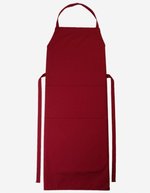 CG Workwear Latzschürze Verona Classic Bag 90x75 cm – Cherry