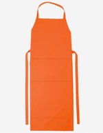 CG Workwear Latzschürze Verona Classic Bag 90x75 cm, Black 90 x 75 cm, CGW1146 – Pumpkin