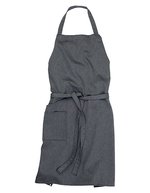 CG Workwear Bip Schürze Gorizia Melange-Optik – Grey Melange