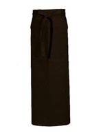 CG Workwear Bistro-Apron Roma 100 x 100 cm, Black 100 x 100 cm, CGW121 – Cioccolato