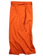 CG Workwear Bistro-Apron Roma 100 x 100 cm, Black 100 x 100 cm, CGW121 – Pumpkin