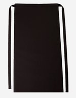 CG Workwear Bistro-Apron Roma 80 aus Polyester-Baumwolle – Black