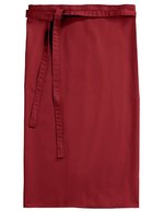 CG Workwear Bistro-Apron Roma 80 aus Polyester-Baumwolle, Bottle Green 80 x 100 cm, CGW122 – Regency Rosso
