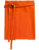 CG Workwear Bistro Schürze Roma 50 x 78 cm, Black 50 x 78 cm, CGW123 – Pumpkin