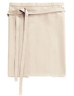 CG Workwear Bistro Schürze Roma 50 x 78 cm, Black 50 x 78 cm, CGW123 – Sand