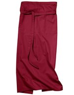 CG Workwear Bistro-Schürze Roma Bag mit Tasche – Cherry