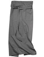 CG Workwear Bistro-Schürze Roma Bag mit Tasche, Black 100 x 100 cm, CGW1260 – Griffin